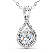 The Infinity Spark Pendant-With chain